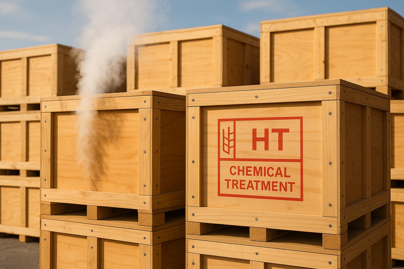 Heat Treatment vs Chemical Treatment for Crates