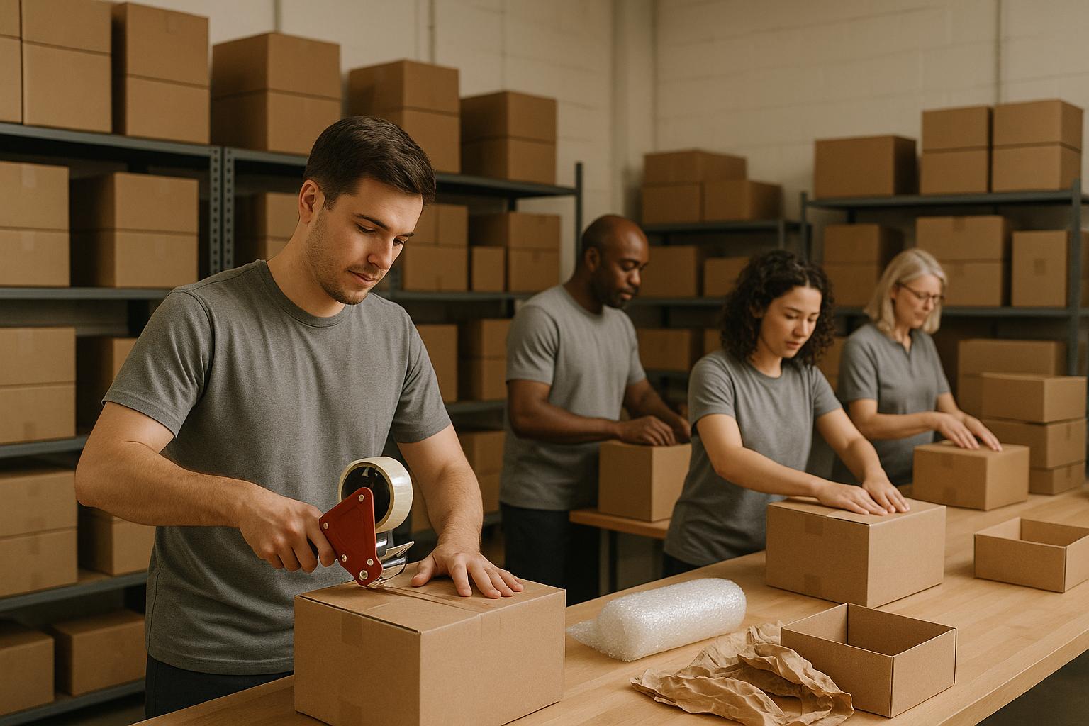 Top 6 Benefits of On-Site Packaging Services